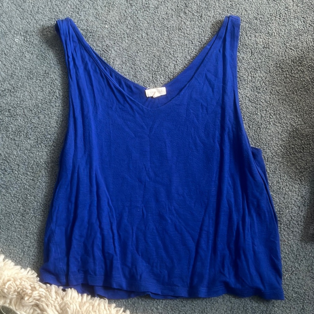 Royal blue Tank top